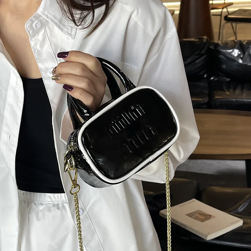 

Роскошная брендовая кожаная сумка через плечо для женщин, женская сумка через плечо, классические элегантные сумки-тоут известного дизайнера