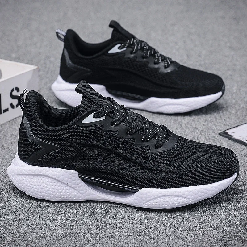 

Size 48 Mens Shoes Fashion Anti-slip Soft Sole Shoes for Men Outdoor Running Sports Shoes Light Comfortable Sneakers Men Tênis