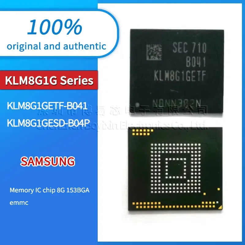 

KLM8G1GESD-B04P KLM8G1GETF-B041 original genuine