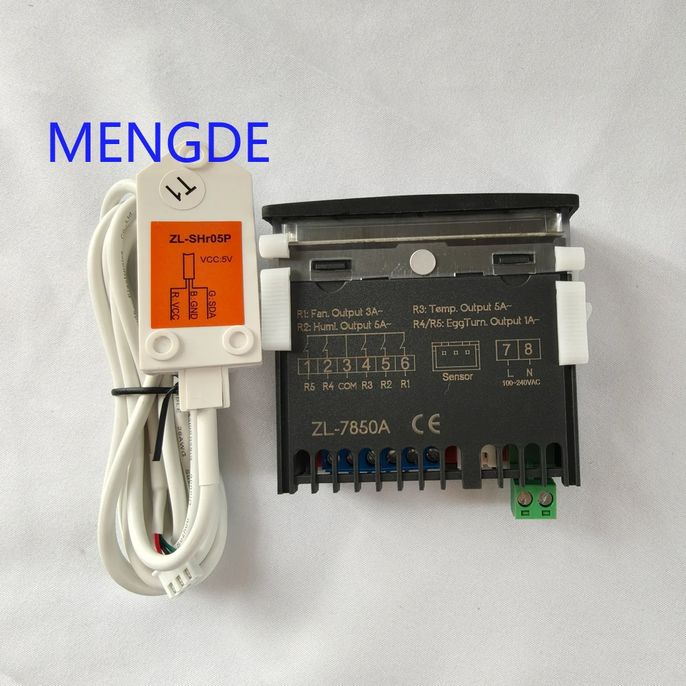 ZL-7850A Ver 2.0 Intelligent Display Temperature and Humidity Controller for Incubator Cheese Sausage Deposit Wet Sauna