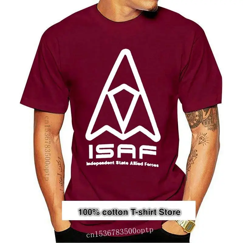 Camiseta Ace Combat ISAF, camisa de videojuego jets, Escuadron de la Fuerza Aérea, ace combat strangereal isaf, nueva