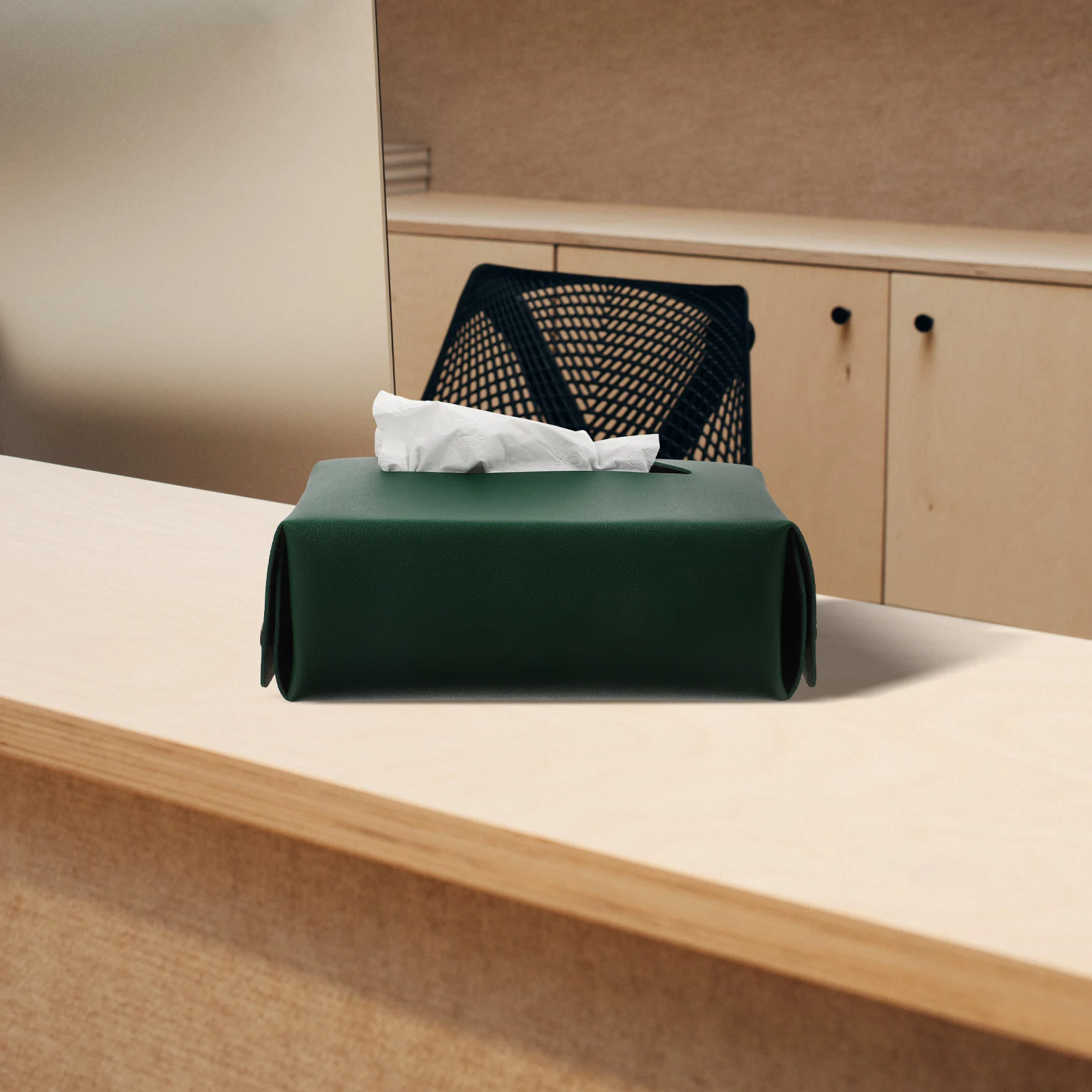 

1pc Waterproof Tissue Box Creative Desktop Paper Holder For Home Lightweight Tissue Storage Case Organizer Container