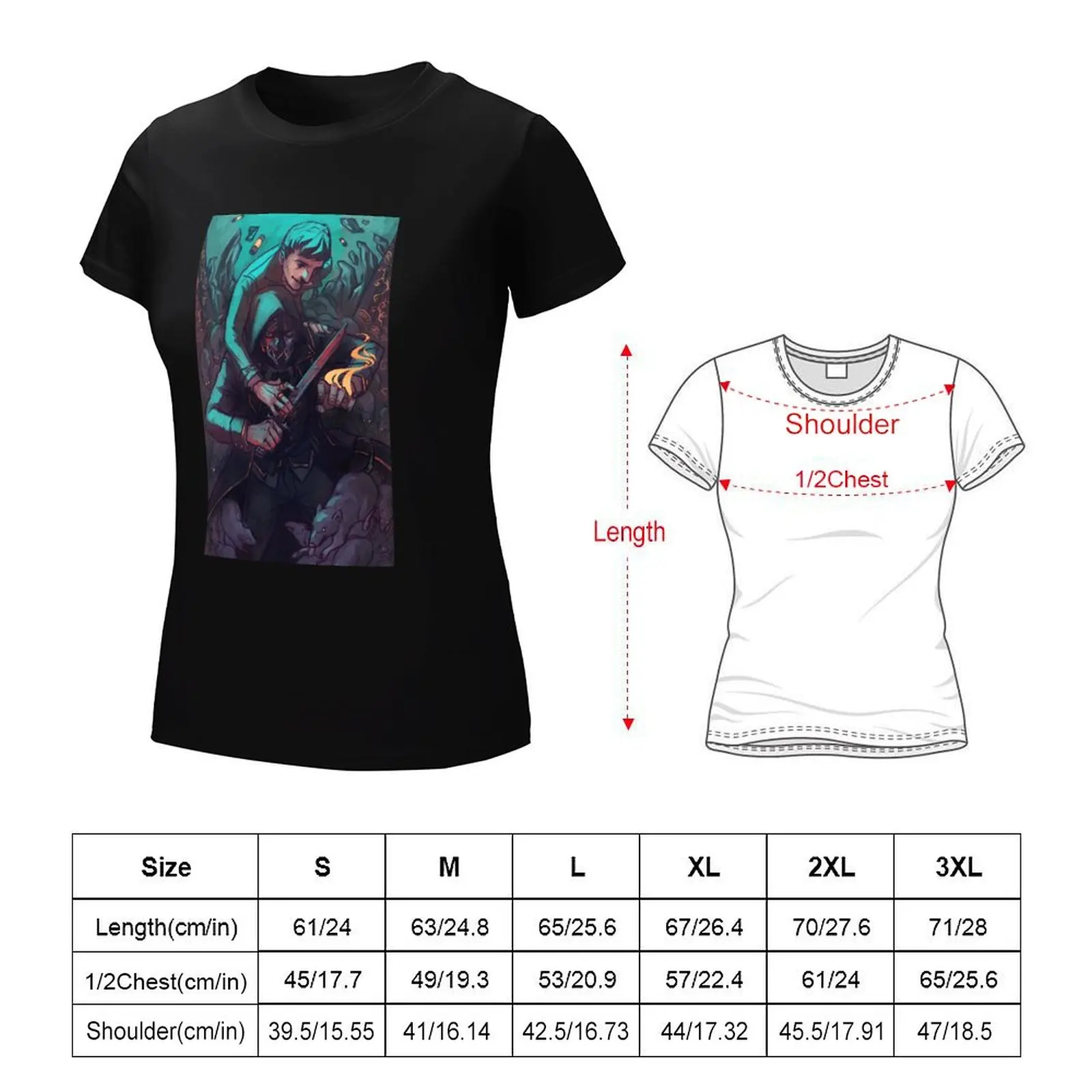 Camiseta de one stacid boi y his emo whale god para mujer, ropa bonita, camiseta para mujer