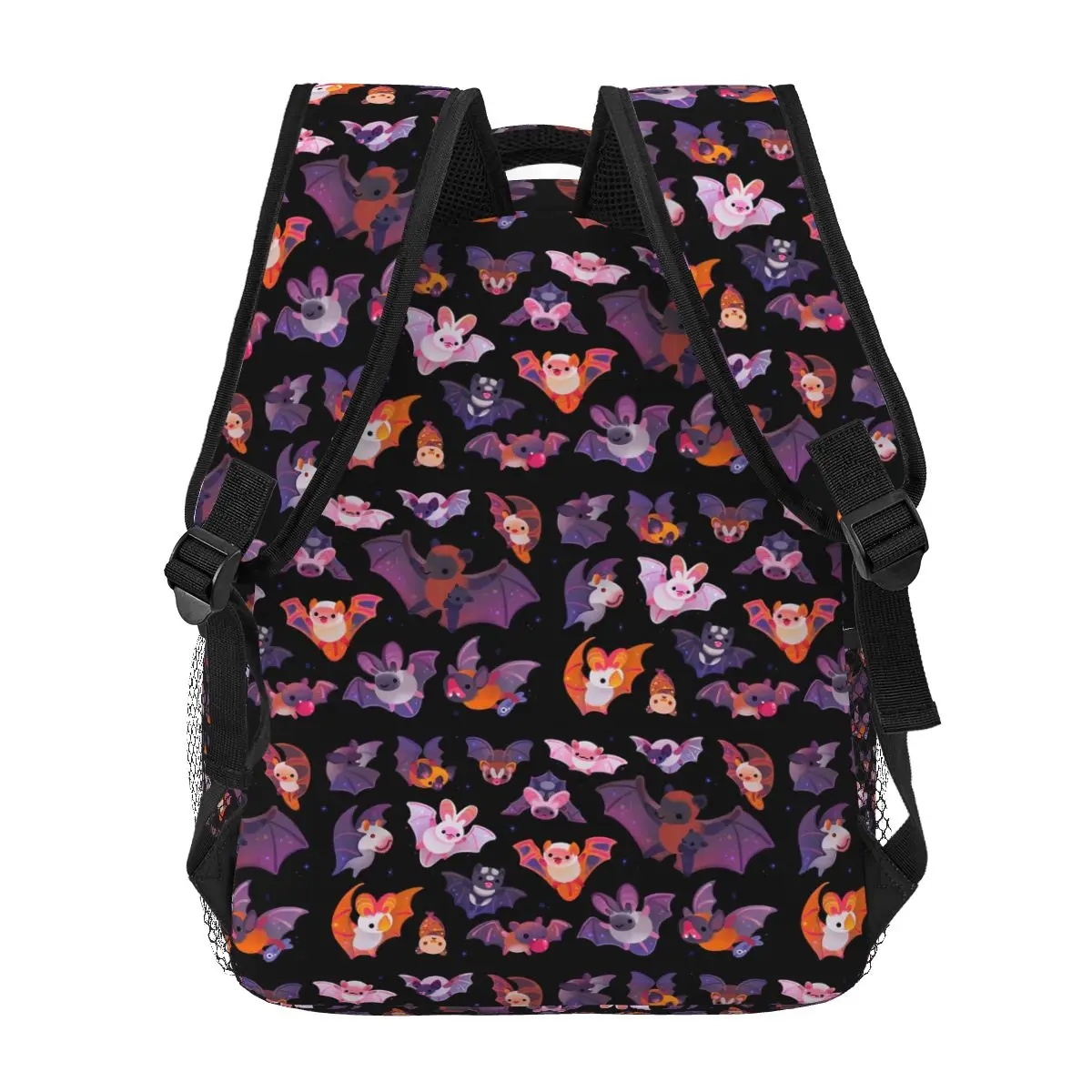 Sacs à dos chauve-souris pour garçons et filles, cartable pour étudiants, sacs d'école, sac à dos pour ordinateur portable de dessin animé, sac initié, grande capacité