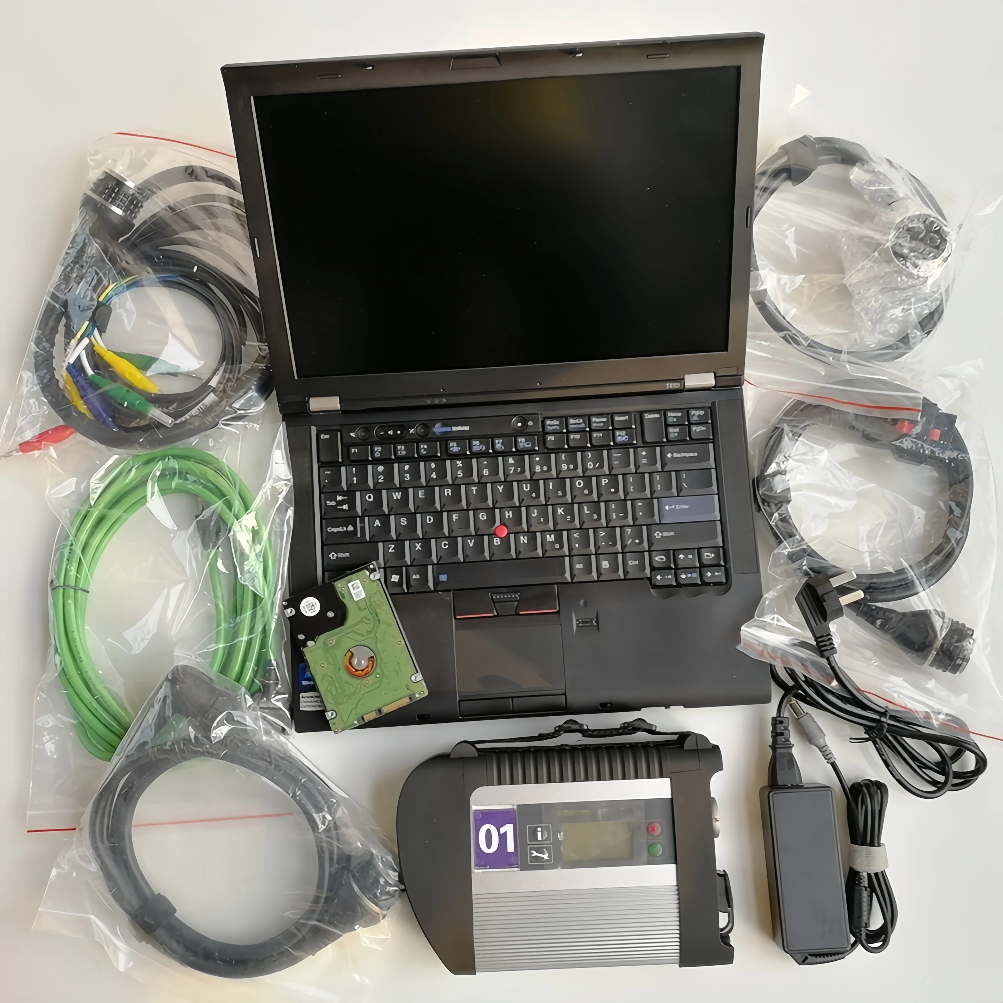 MB Star C4 SSD Optional SD Connect C4 DOIP WiFi 4 Multiplexer Auto Diagnostic For Mercedes Car Truck Buses Scanner 500GB HDD