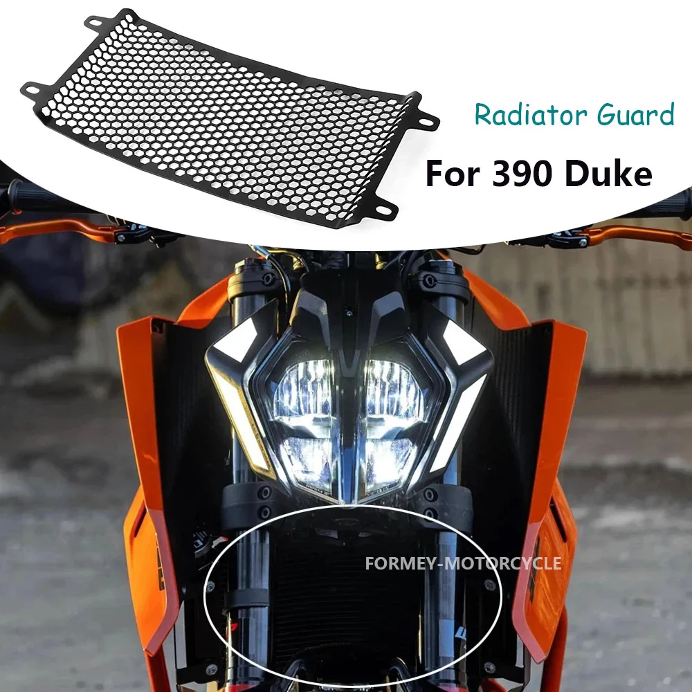 2024 Motorcycle For 390Duke 390 Duke 390DUKE 125 DUKE New Radiator Guard Protection Cooler Grill Cover Protector 2024