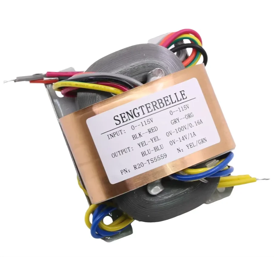 30W ( 30VA ) R-Core Aduio Transformer 100V +14V For SHUER MM Phono Preamplifier