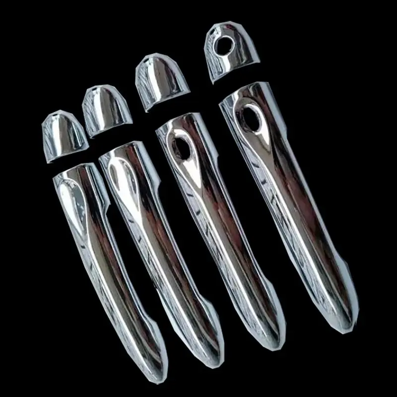 ABS Chrome Door Handle Catch Cover for Renault Captur Samsung QM3 Car Styling Stickers Auto Accessories 8 Pcs