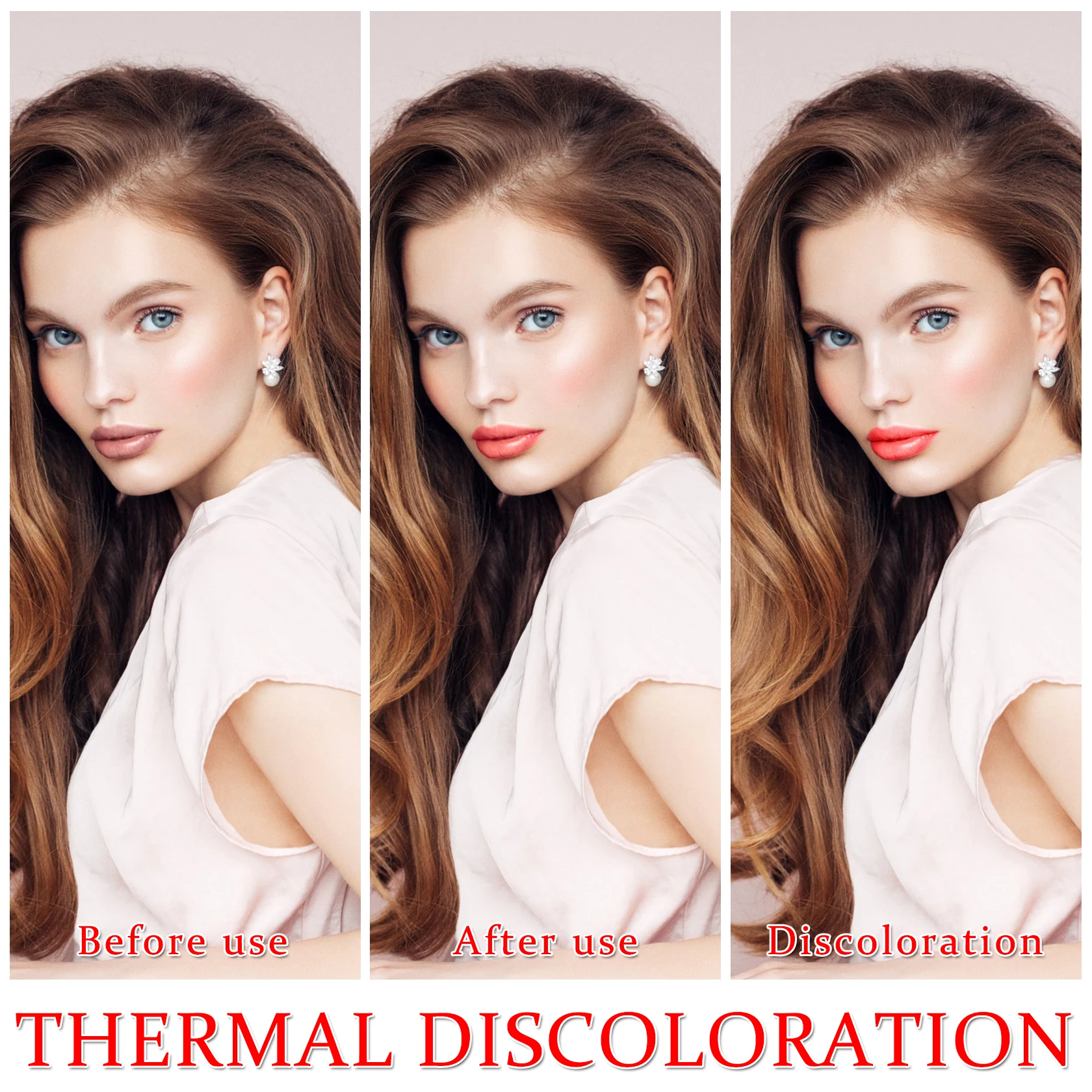 3 szt. Balsam do ust zmieniający kolor, koreańska magiczna pomadka zmieniająca kolor, tint do ust zmieniający kolor, błyszczyk z efektem tintu, długotrwały