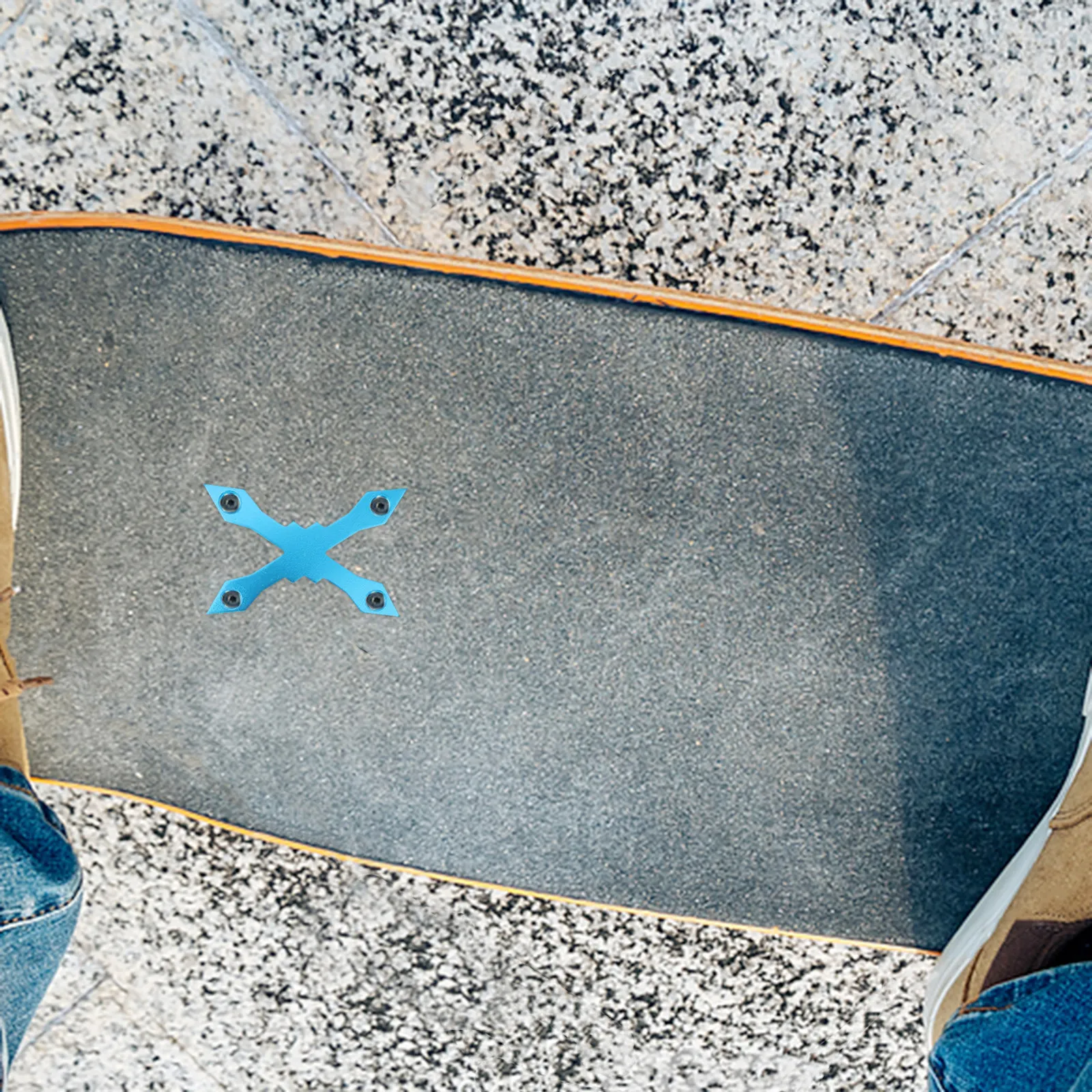 2-pecas-protetor-de-deck-de-skate-anti-afundamento-em-liga-de-aluminio-para-longboard-melhora-o-desempenho-azul