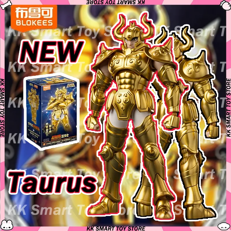 

Новый оригинальный набор фигурок Blokees Saint Seiya Taurus Aiolos Pegasus Seiya, аниме, экшн-фигурка, коллекционная игрушка, подарки, игрушки