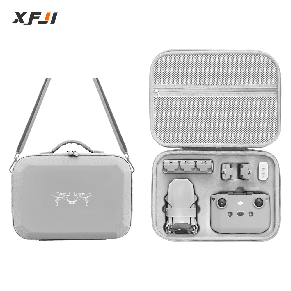 

Portable Carrying Case for DJI Mini 2/Mini 2 SE/Mini 4K Drone Battery Remote Controller Box Hard Shell Waterproof Shoulder Bag