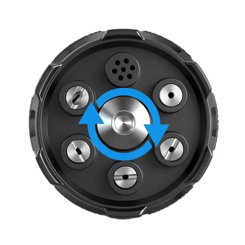 

Quick Connect 1/4 Inch Pressure Washer Nozzle 6-In-1 Multifunctional Change-Over Jet Spray Head