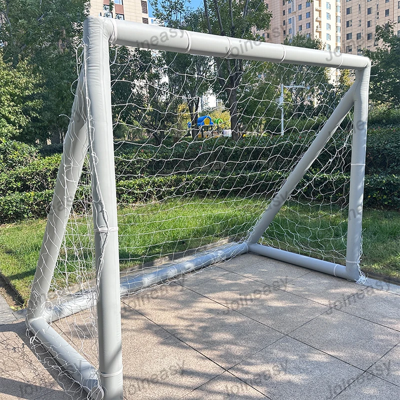 

Inflatable PVC Soccer Goalposts Portable Outdoor School & Training Equipment