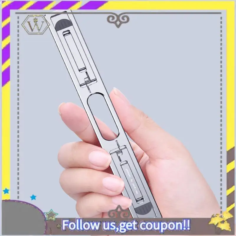 New Aluminum Vertical Laptop Stand For  Air Pro Adjustable Holder Riser Foldable Portable Notebook Stand