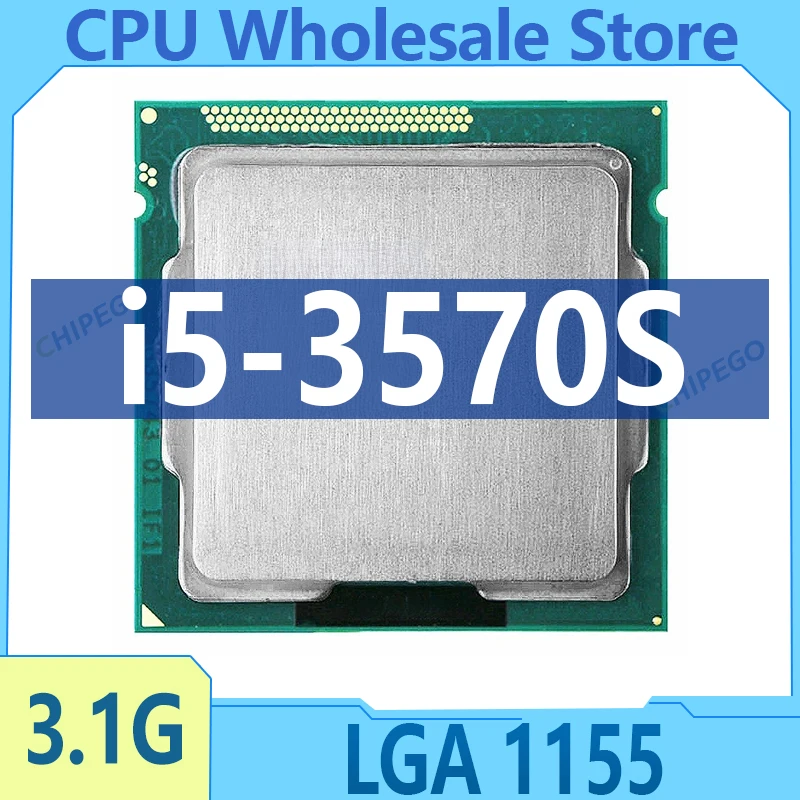 Core i5-3570S i5 3570S 3.1 GHz Used Quad-Core CPU 6M 65W LGA 1155