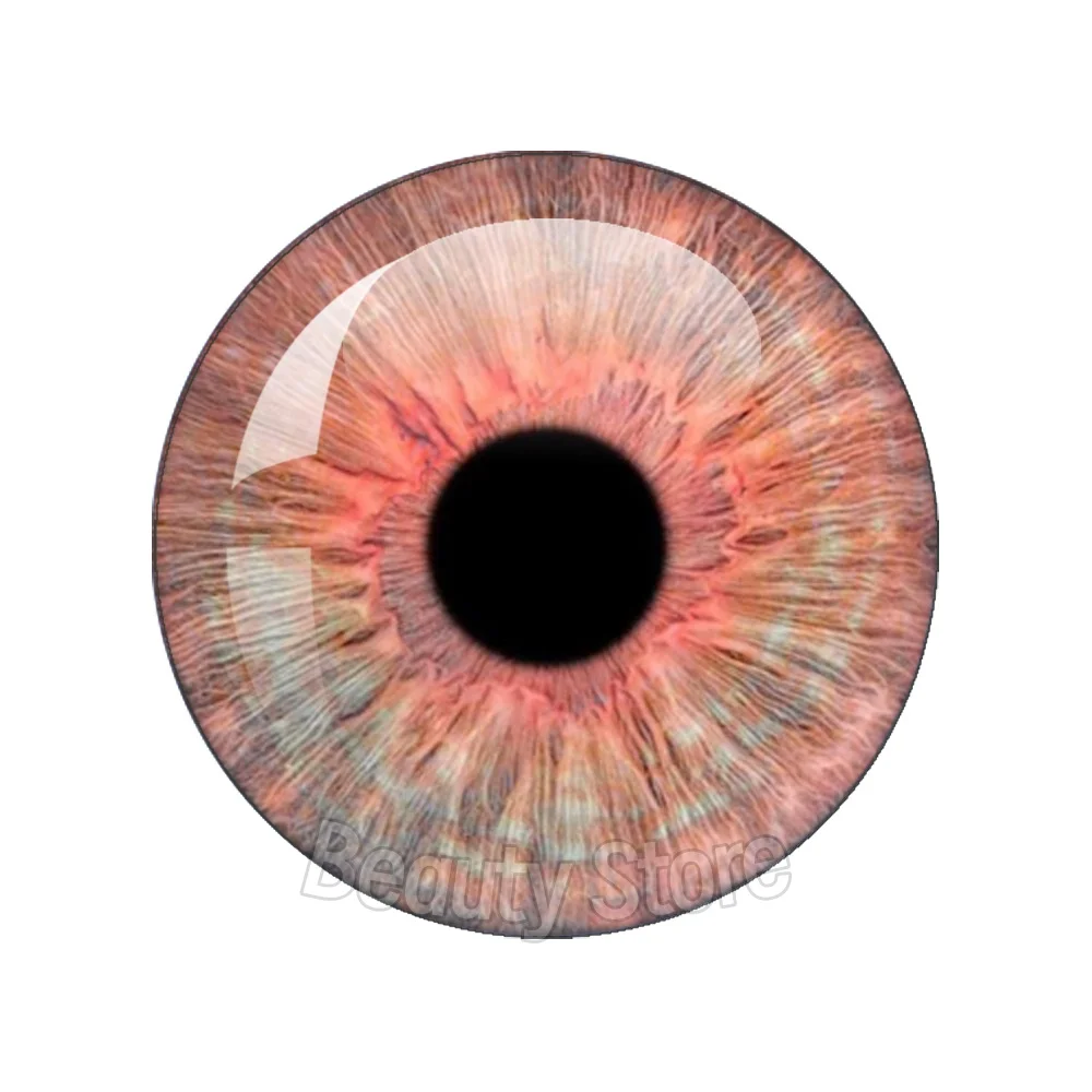 Blyth BJD Doll 10MM-40MM Handmade12pcs Glass Eye Chip Round Cabochon Girl Toy Drop Glue Eye Pupil DIY Blyth BJD Doll Accessory