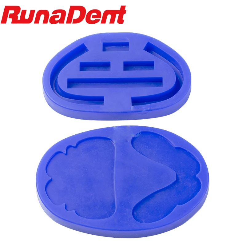 

Dental Silicone Rubber Individual Tray Wax Rim Bite Implant Molding Mould Hight Quality 1Pcs Dentist Use Tray Mold Implant Mould