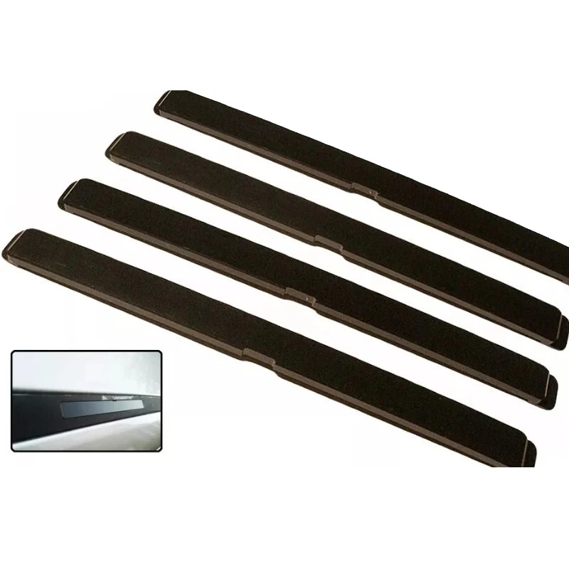 4Pcs Car Front Rear Cover Roof Carrier Automobiles Roof Rack Replacement Black Plastic Part for Opel Astra H 5187877 5187878