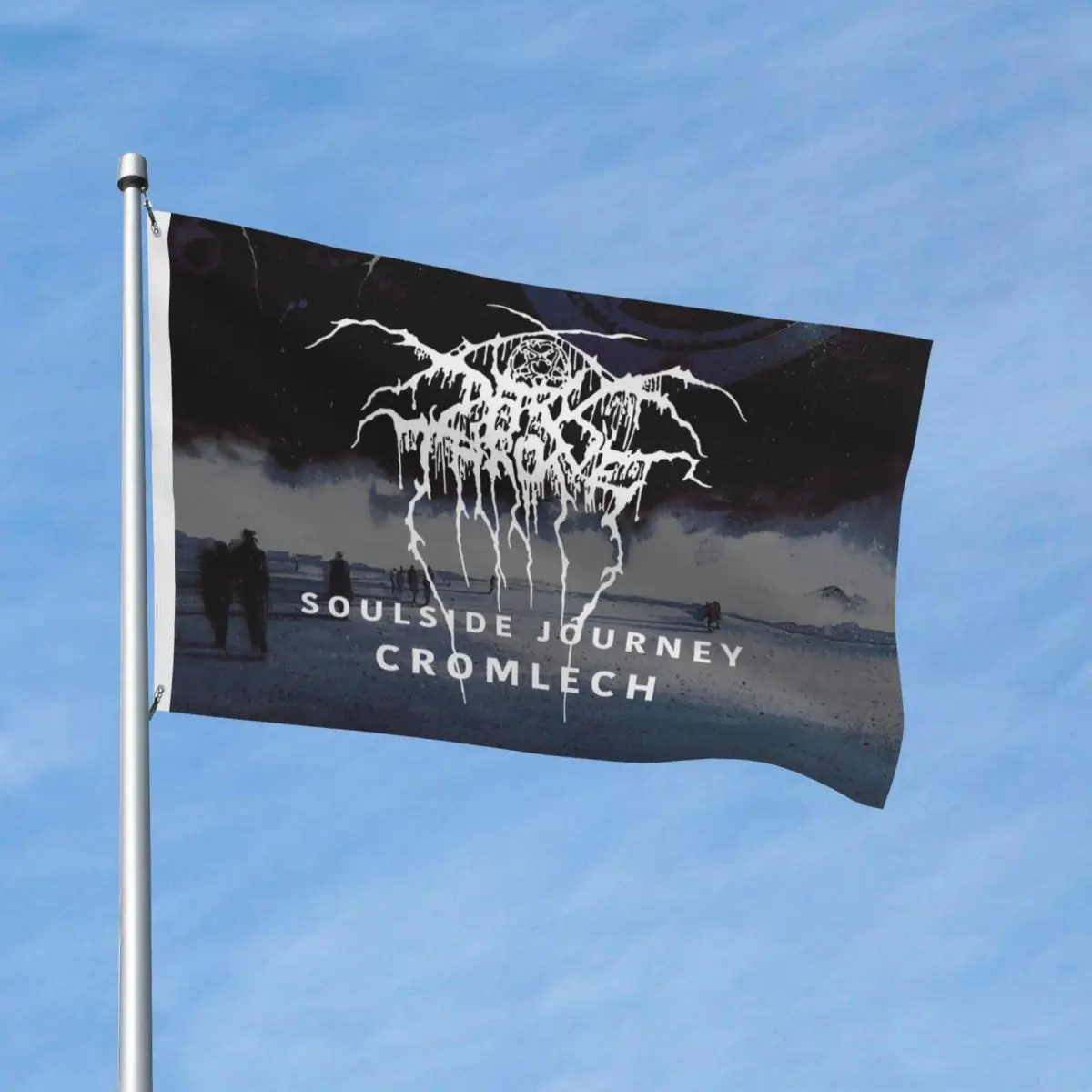 Transilvanian Norwegian Black Metal Band Flags Double Sided Banner Darkthrone All Weather Home Room Dorm Wall Decor 3x5 FT