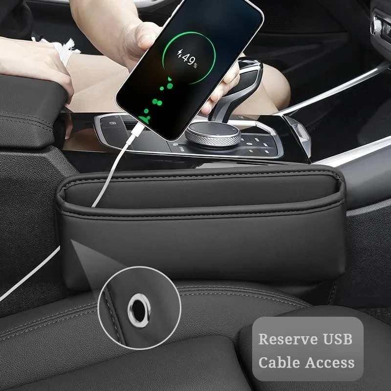 

1 пара универсального органайзера для автомобильного сиденья, автоконсоль, боковой карман, ящик для хранения сиденья, аксессуары для интерьера