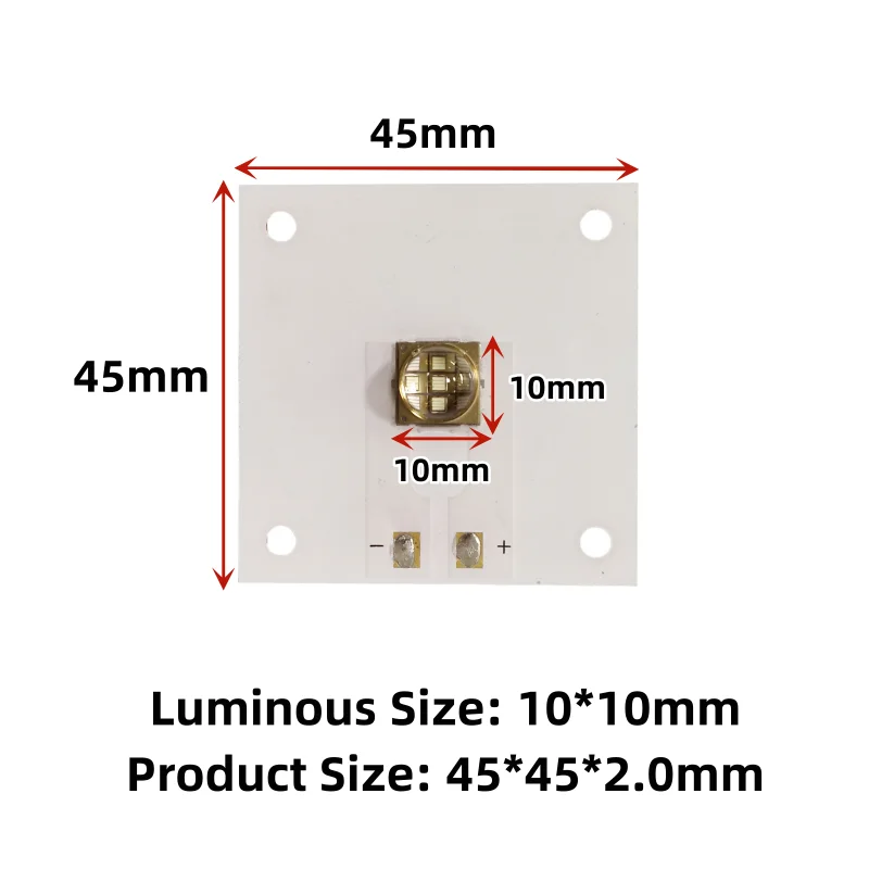 

27W 9090 uv lamp chip 365nm 385nm 395nm 405nm UV Curing Lamp uv light for UV printer