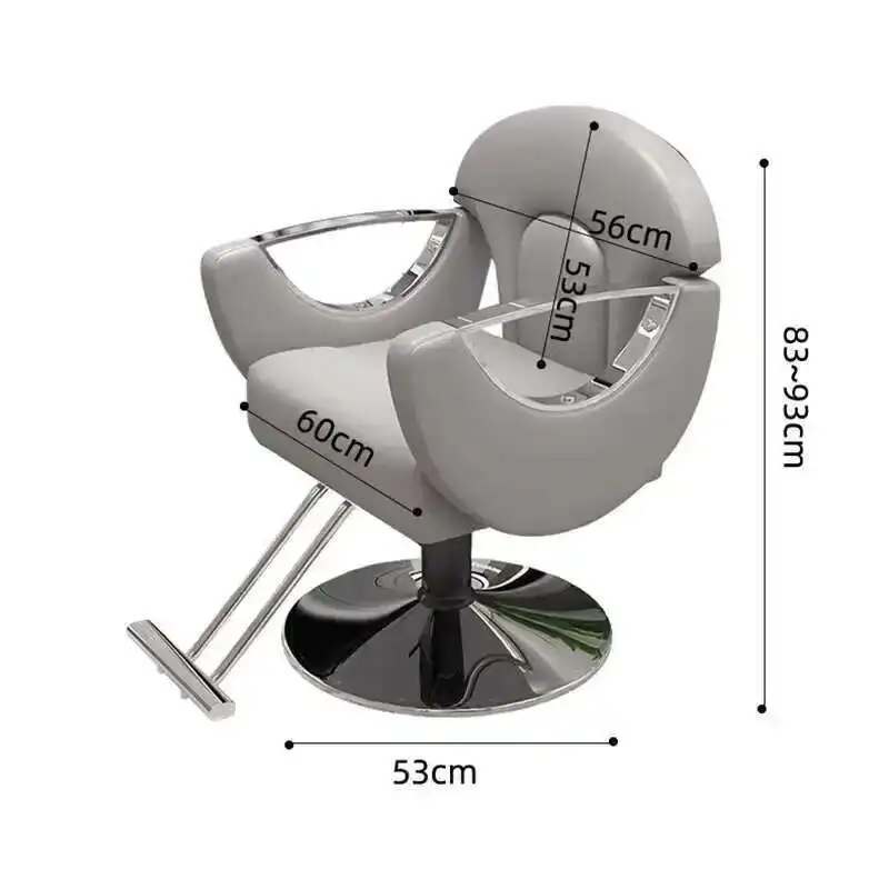 

Trendy Modern Barber Chair Professional Elegant Comfortable Retro Salon Chair Luxury Simple Silla Barbero Commercial Furniture