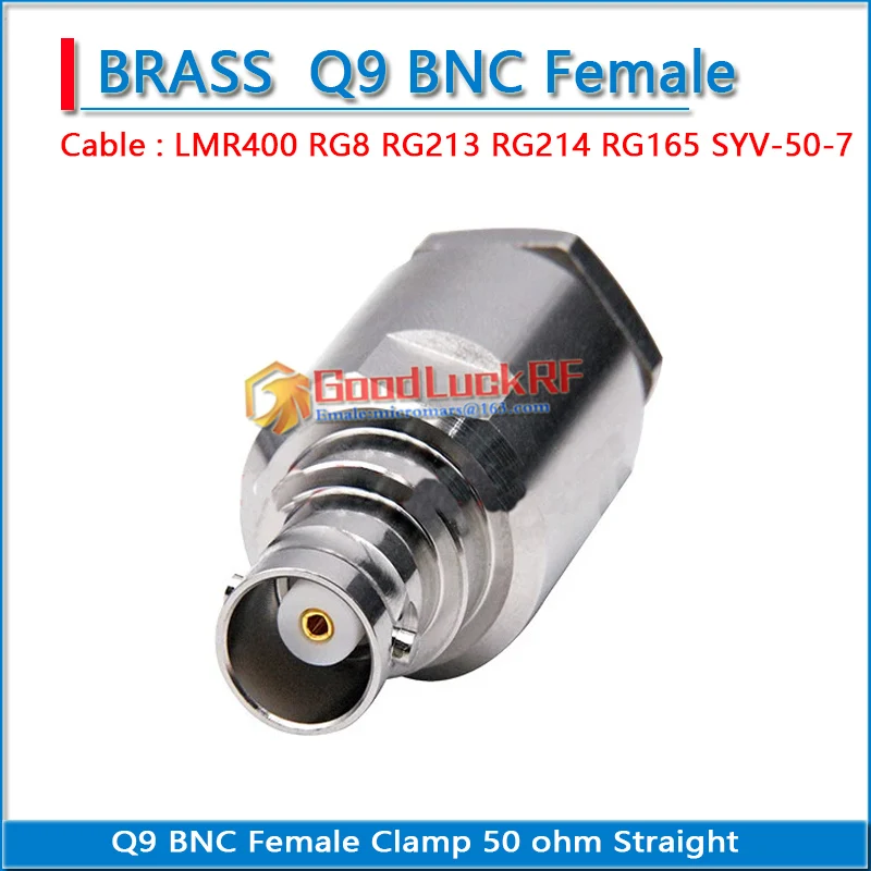 Q9 Bnc Female Clamp…