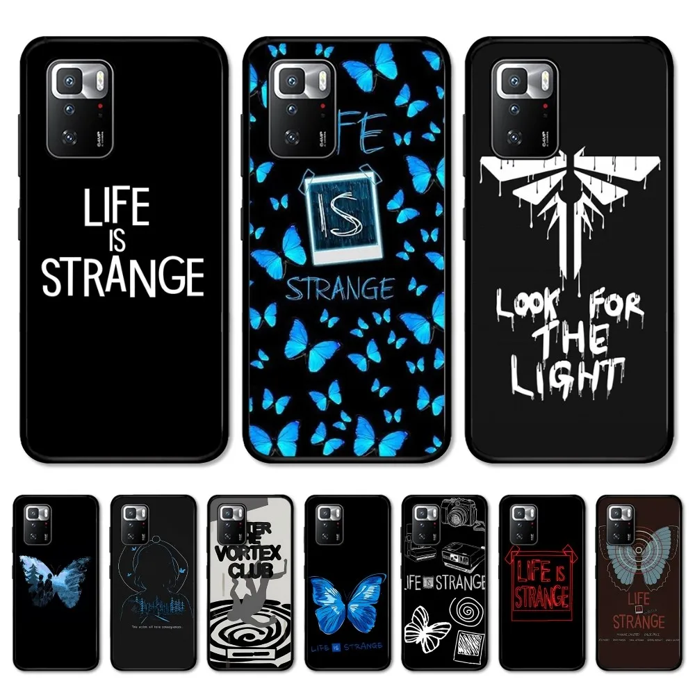 Game L-Life I-Is S-Strange Phone Case For Redmi Note 4 X 5 A 6 7 8 T 9 9S 10 11 11S 11Epro Poco M3 Pro