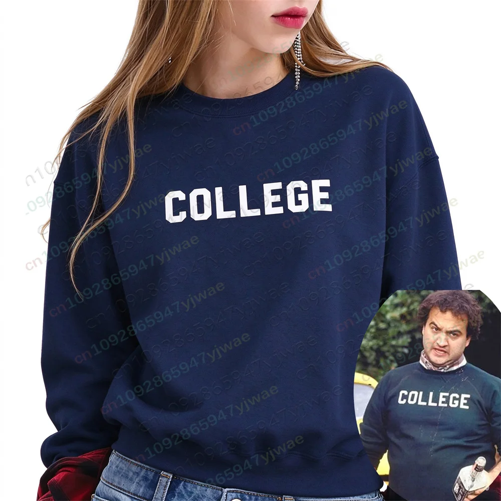 College Sweatshirt National Lampoon'S Animal House John Belushi 70s Funny Movie O-Neck Hoodie Autumn/Winter Kid'S Adult Hoodie