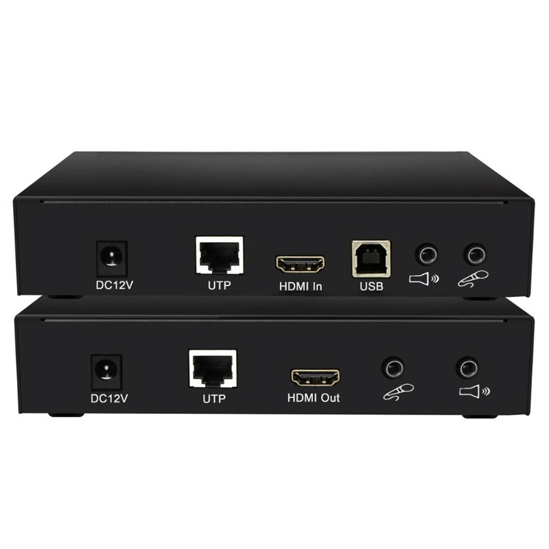 HDMI KVM network cable extender, network transmission matrix high definition 4K keyboard and mouse remote control