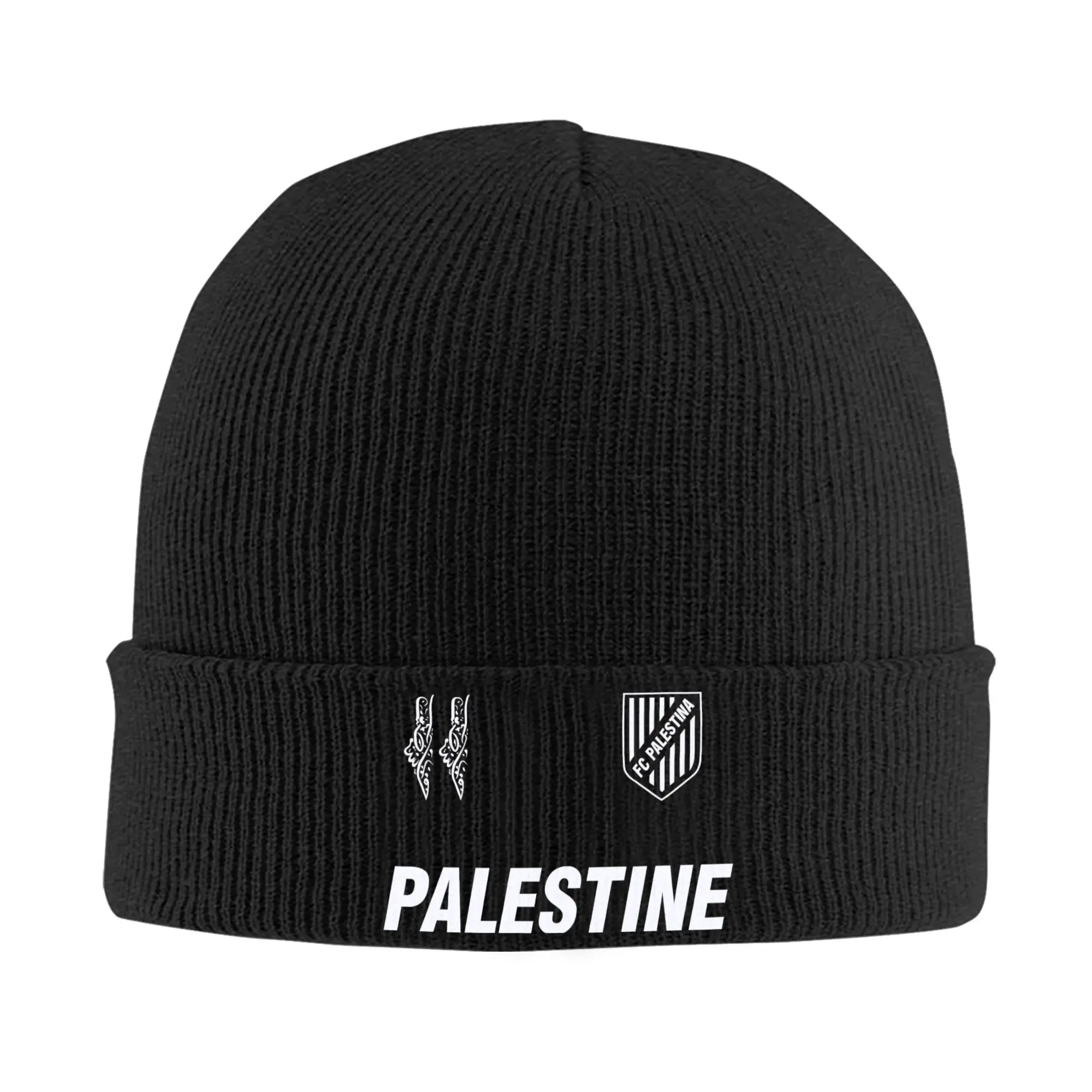 

PALESTINE Knitted Caps Women's Men's Beanie Winter Hats Acrylic Casual Caps