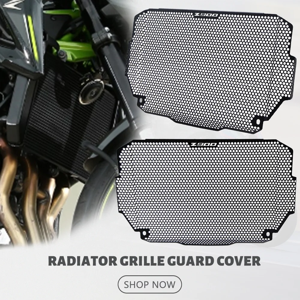 

FOR KAWASAKI Z 900 Z900 2017 2018 2019 2020 2021 2022 2023 Motorcycle Radiator Grille Guard Cover Protector Accessories Z900