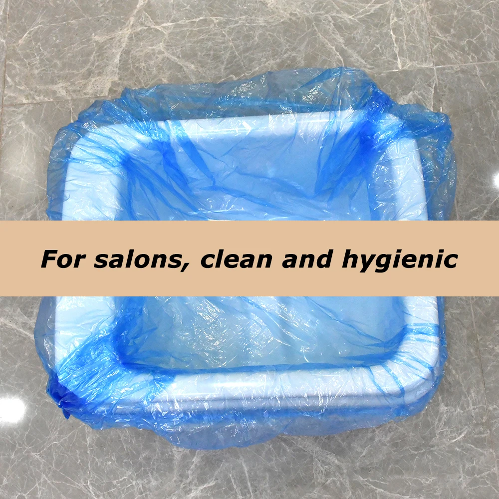 100 Pcs Pedicure Bowl Liners Disposable Foots Pedicure Spa Salon Beauty Skin Care Tools