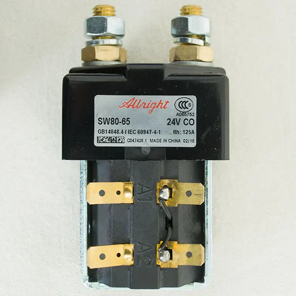 SW80-65 DC Contactor/Solenoid - 12 Volt Heavy Duty