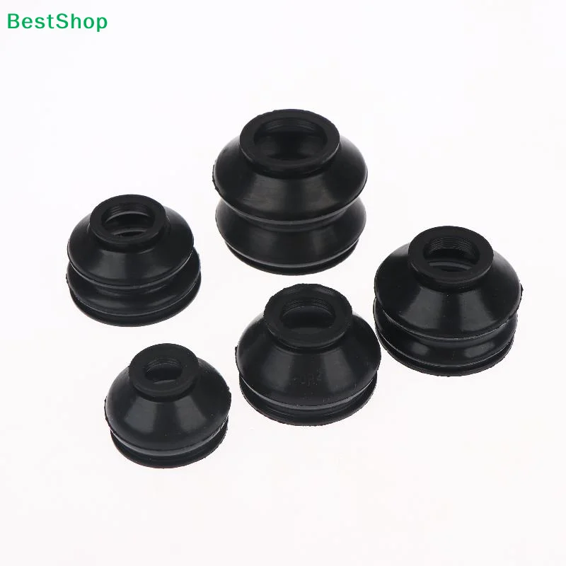 6/14Pcs Universal Car Suspension Steering Ball Joint Rubber Dust Boot Cover Track Tie Turn Rods Ends Set Parts Accessories