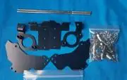 

TAOCHIS Adapter Frame Headlights Transition Bracket for VW Golf 8 High Beam Hella 3R 5 G 5 projector lens autolight