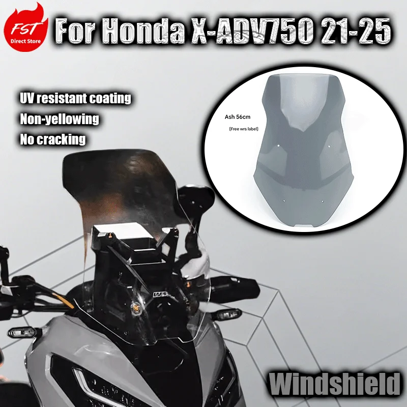 

Для Honda X-ADV750: модификация ветрового стекла, увеличенная высота, аксессуары для ветрового стекла, обтекатель, защита от дождя, передняя панель, 21-25 гг.