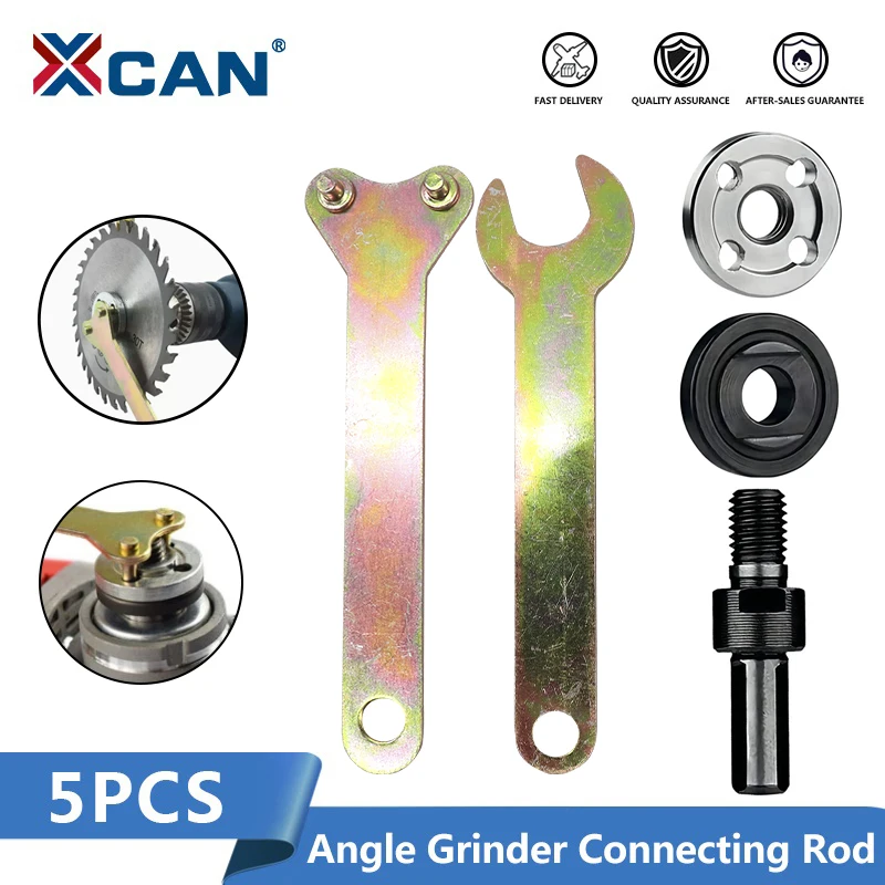 Xcan-conversão de Broca Elétrica Rebarbadora Biela para Disco de Corte Roda de Polimento Metais Handle Holder Adapter 10 mm