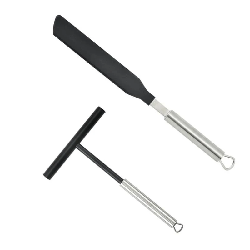 Stainless Steel Crepes Distributor for Kitchen Making Pancake and Pastries Q5WC