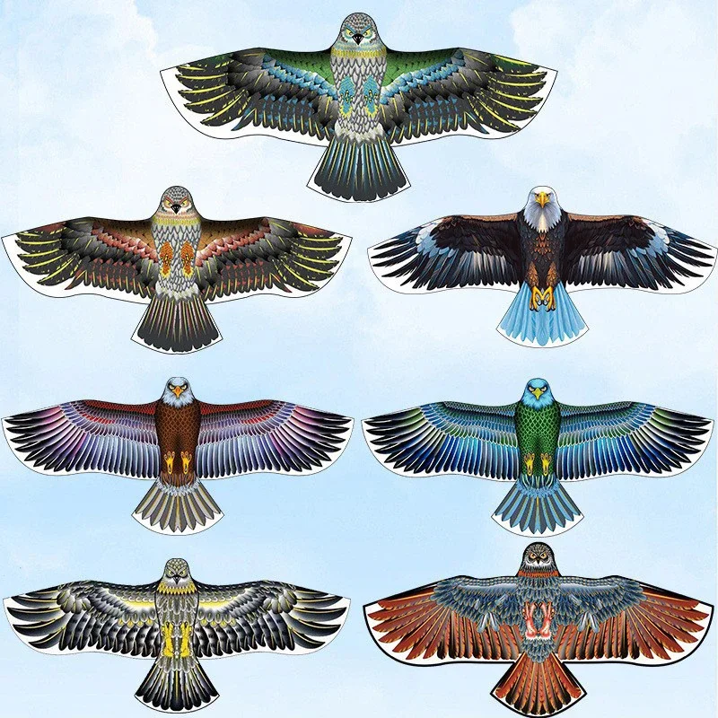 1.65M/1.45M/1.2M Nieuwe Aankomst Outdoor Fun Sport Eagle Kite Vliegende Vogel vliegers Voor Kinderen Of Volwassenen Goed Vliegen