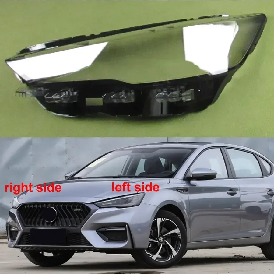 

For MG 6 MG6 2020 2021 2022 Car Accessories Headlamp Cover Transparent Shade Lamp Headlight Shell Lens Plexiglass