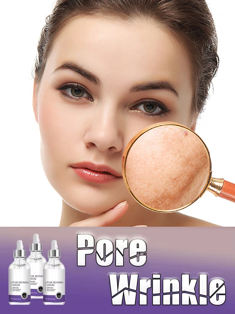 26 Pore Shrink Face Serum Moisturizing Fine Skin Essence for Flawless Look Say Goodbye to Large Pores with Face Serum Essences