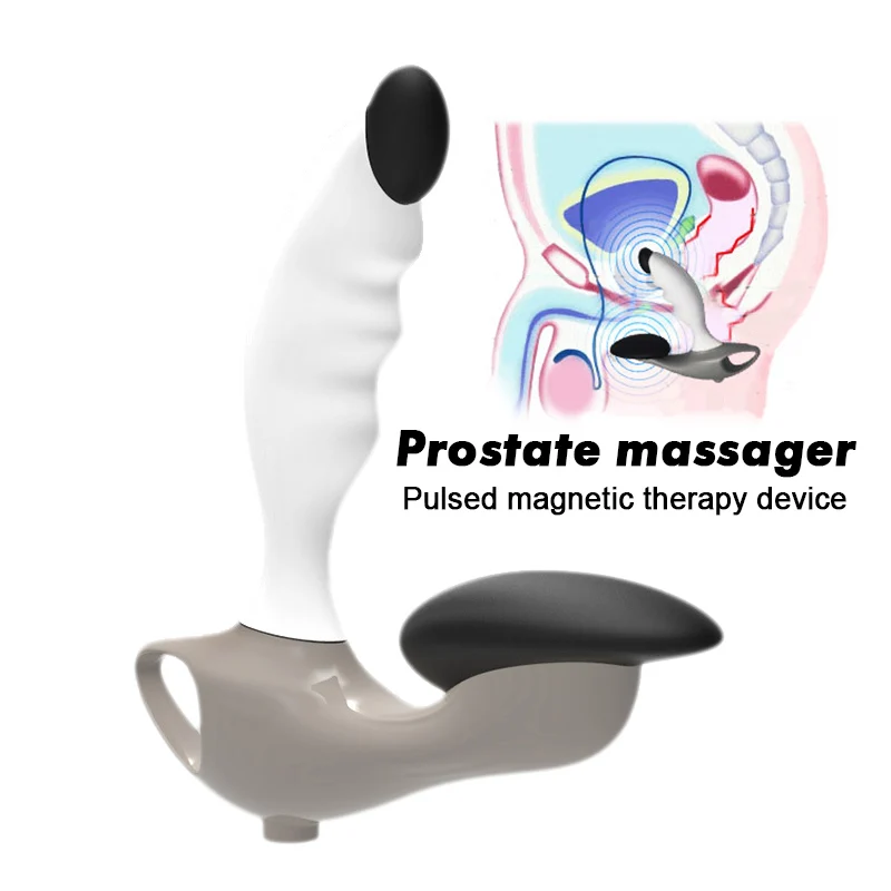 Massager Treatment Male Prostate Remote Control Electric Pulse Prostate Stimulator Magnetic Therapy Physiotherapy Instrument