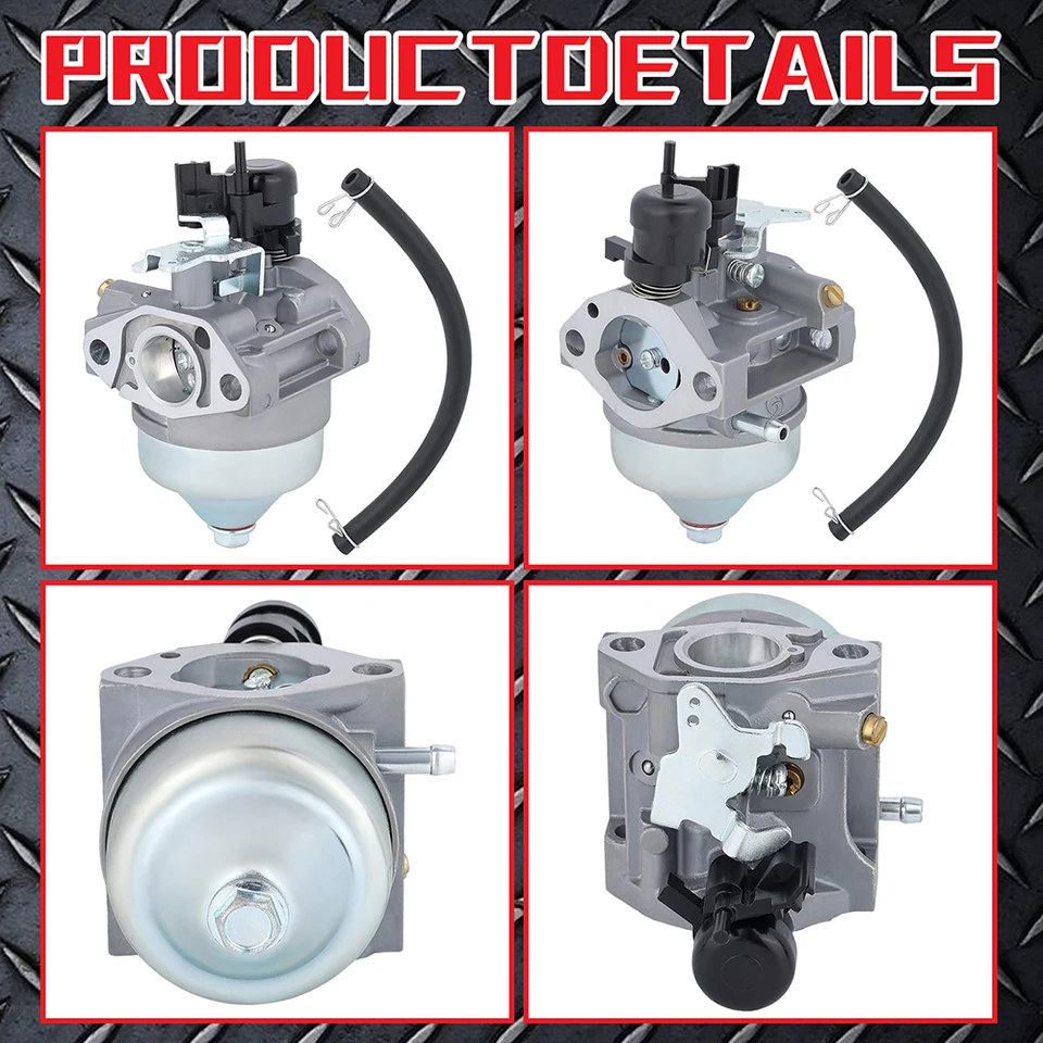 Mtanlo Kit Carburateur Complet Pour Honda GCV190 Tondeuse HRB217 HRX217 Avec Filtre Et Bougie