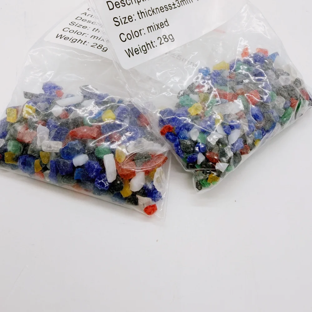 Coe90 3x28g Fusing Glass DIY Materials Glass Frit Bead Pure Color for Microwave Kiln