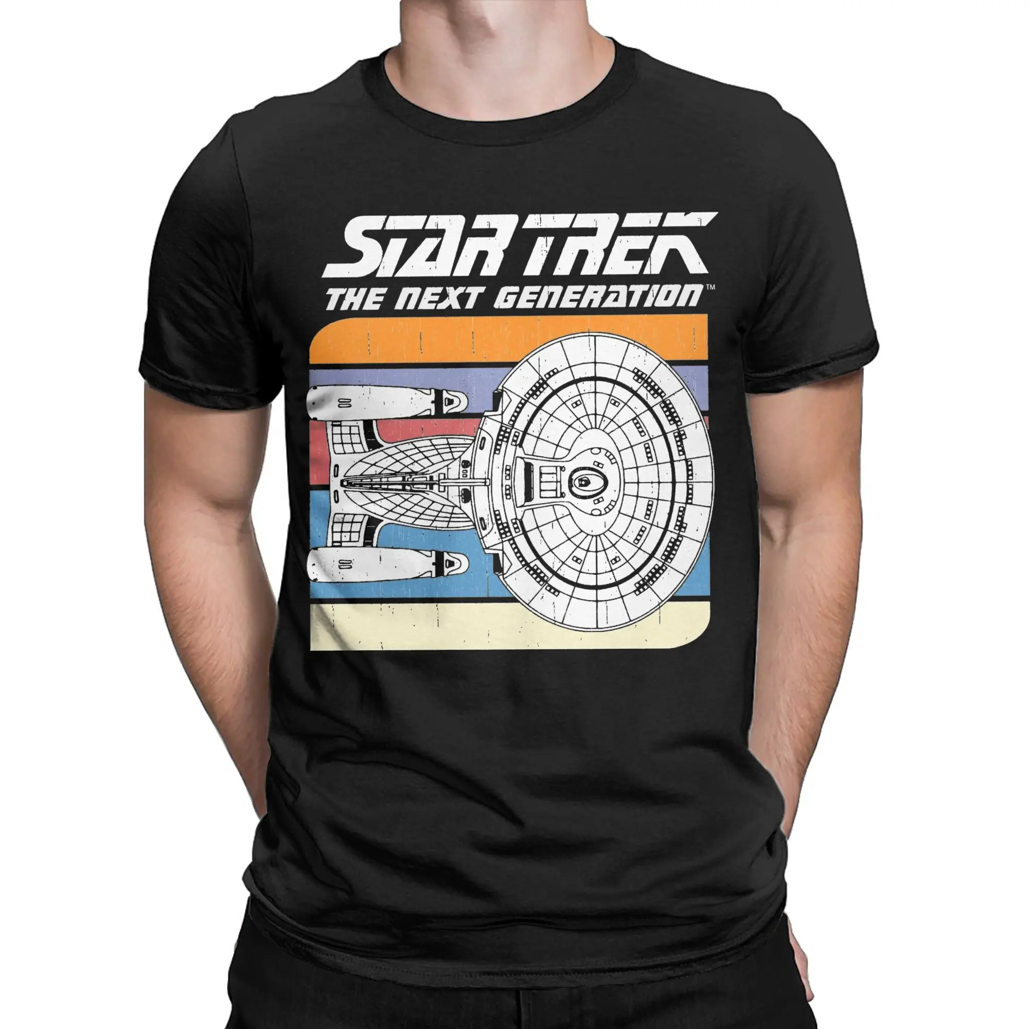 Star Trek The Next Generation Enterprise Computer Panel  Graphic Print T Shirt for Men Women  Cotton  Tee Shirt Clothes