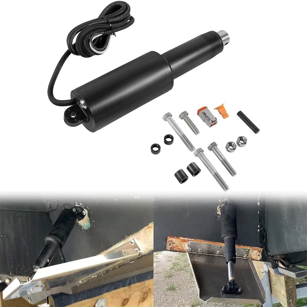 

Привод трим-таба усиленный 15057-001, ход 2-1/4 дюйма, с креплением 5/16, 101XDS 12В, черный, универсальный размер