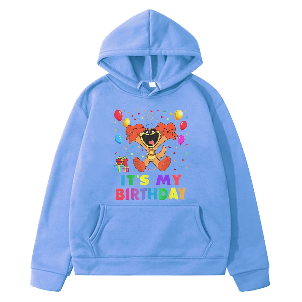 

Smiling Critters Autumn winter hoodies Fleece Sweatshirt Pullover y2k sudadera anime hoodie Cartoon boy jacket kids clothes girl