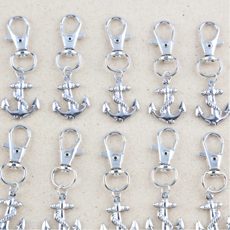 10Nautical Anchor Schlüsselanhänger – Symbolischer Metall-Schlüsselanhänger für Absolventen des Jahres 2026 – Erfolgreiche Sicherung – Für Absolventen –